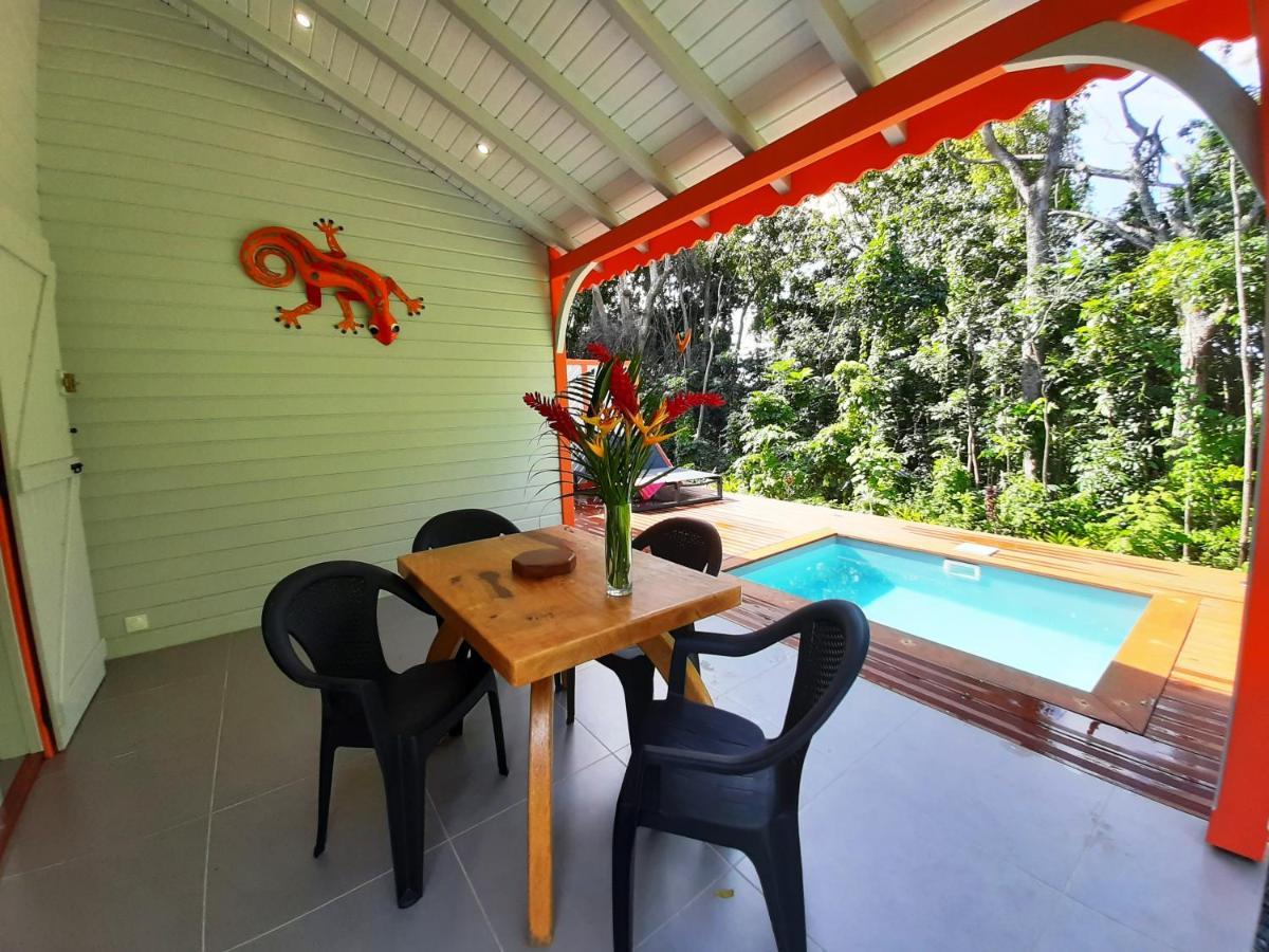 Caraibes Cottages Corail Piscine Privee A 900M De La Plage De Grande Anse 데샤이에스 외부 사진