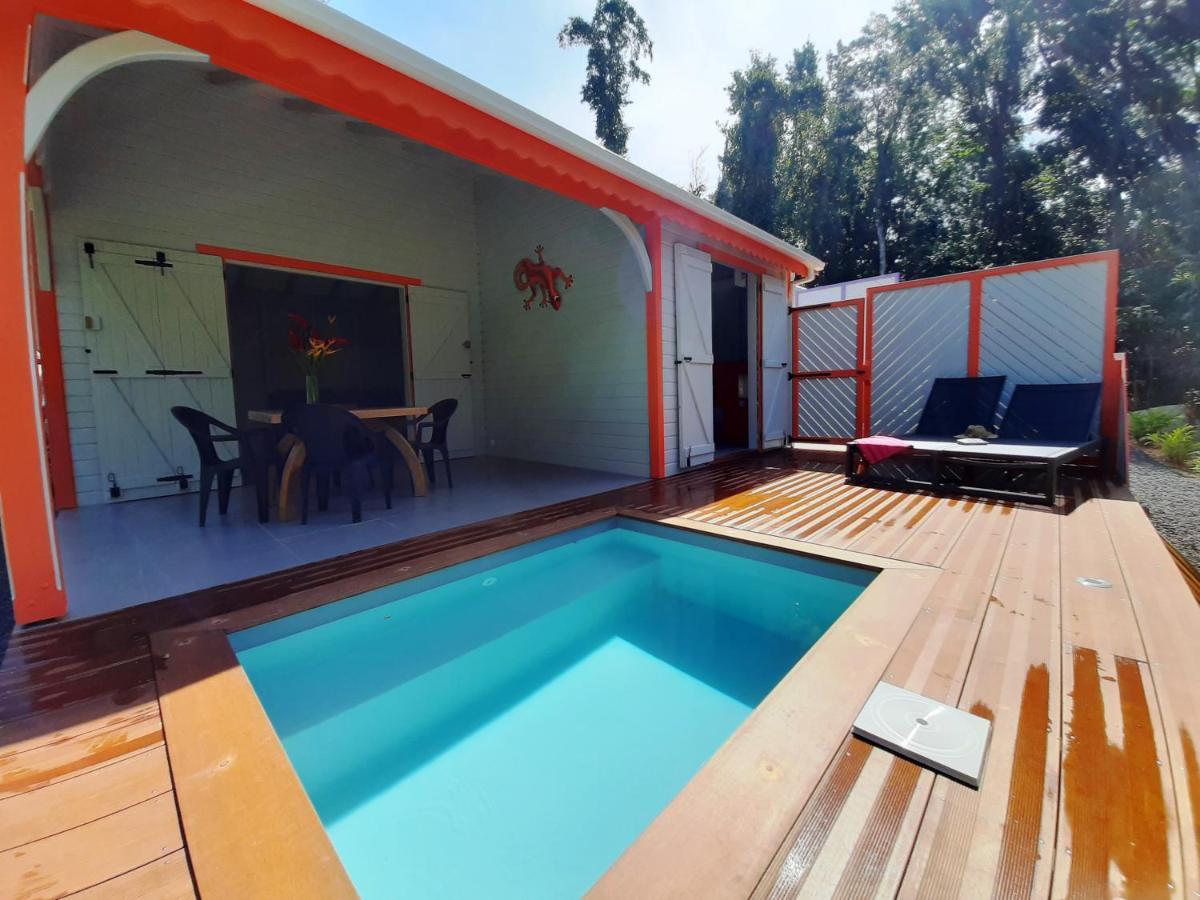 Caraibes Cottages Corail Piscine Privee A 900M De La Plage De Grande Anse 데샤이에스 외부 사진