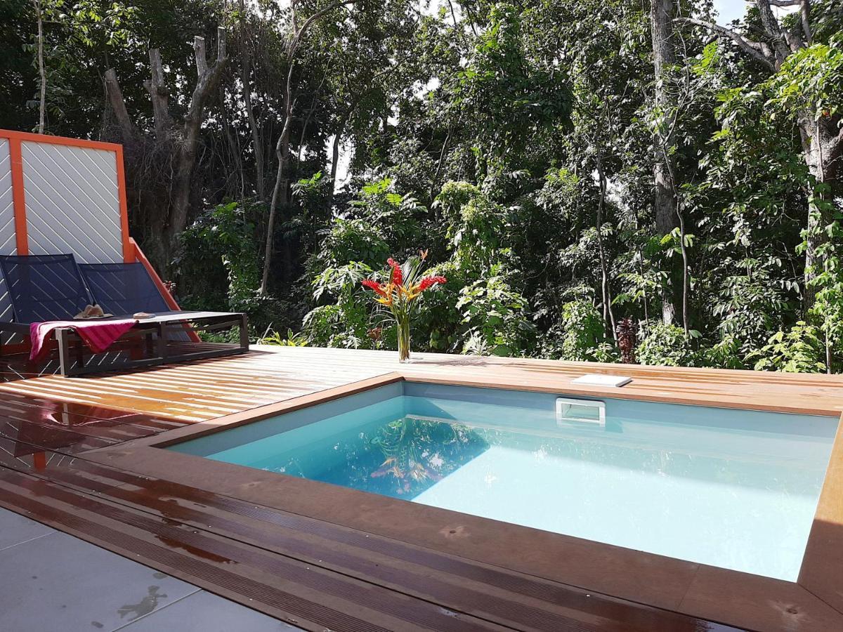 Caraibes Cottages Corail Piscine Privee A 900M De La Plage De Grande Anse 데샤이에스 외부 사진
