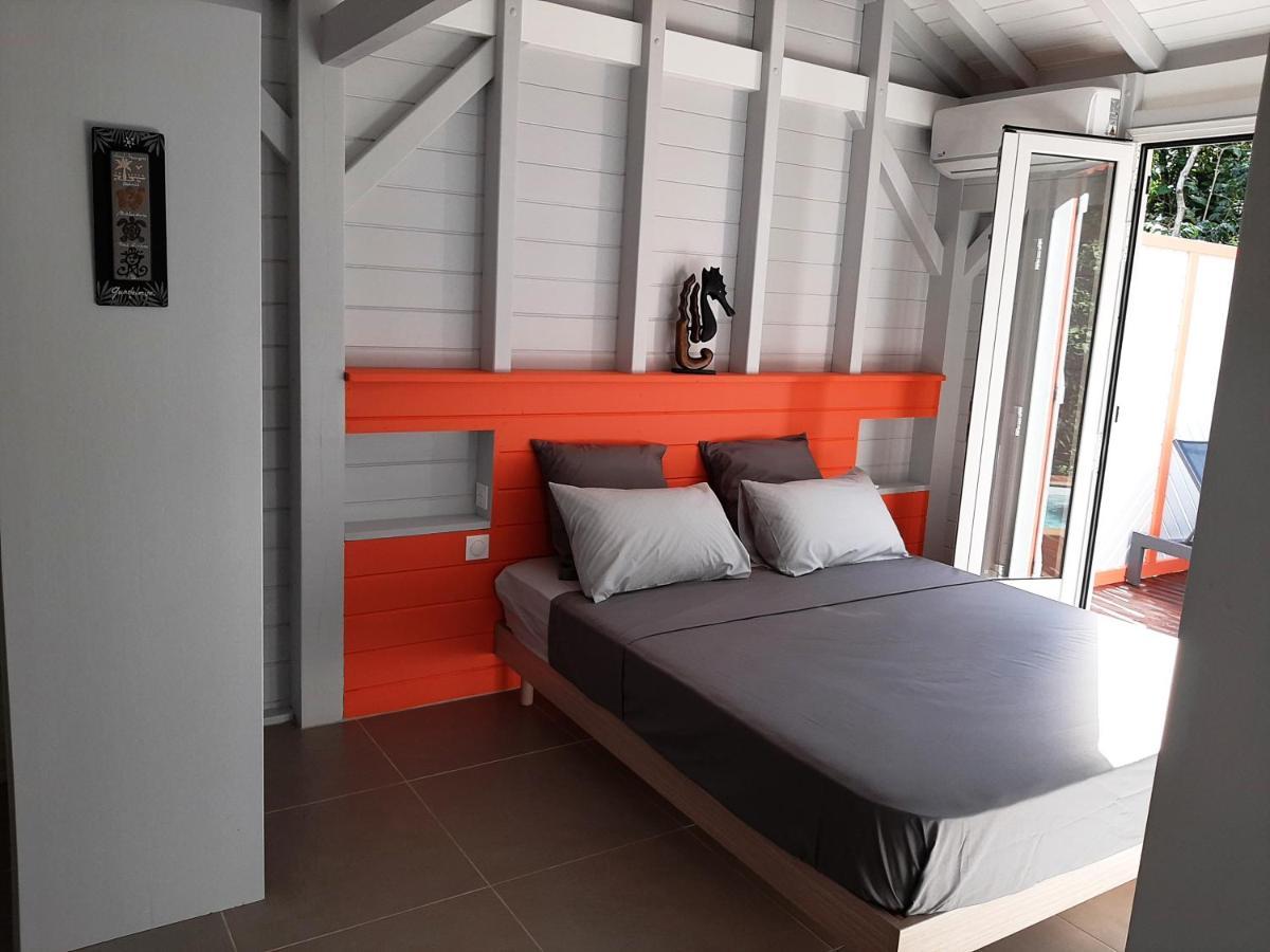 Caraibes Cottages Corail Piscine Privee A 900M De La Plage De Grande Anse 데샤이에스 외부 사진