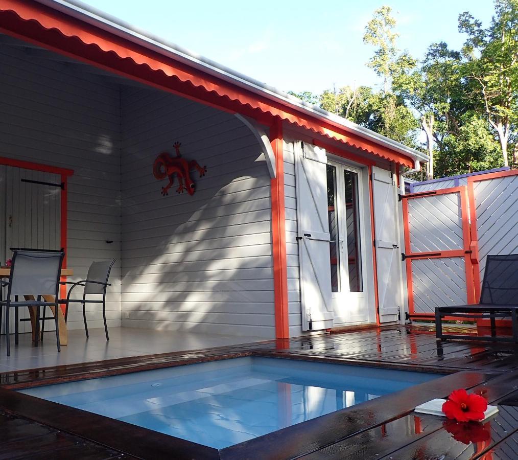 Caraibes Cottages Corail Piscine Privee A 900M De La Plage De Grande Anse 데샤이에스 외부 사진
