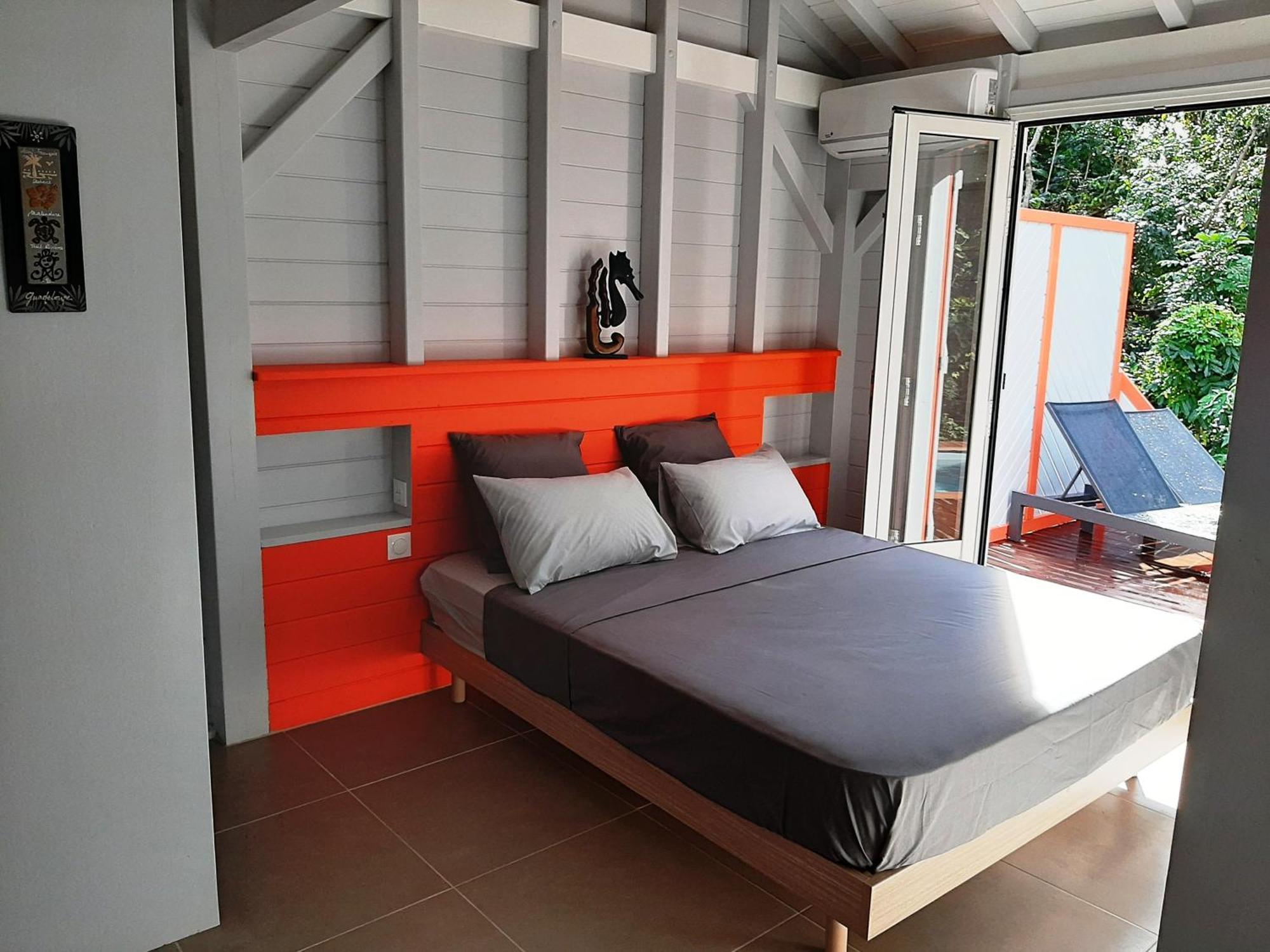 Caraibes Cottages Corail Piscine Privee A 900M De La Plage De Grande Anse 데샤이에스 외부 사진